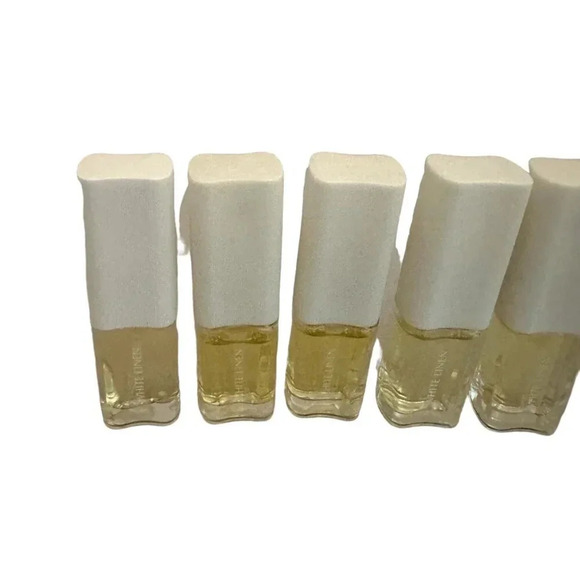 Estee Lauder White Linen Perfume Scent Five Mini Bottles Size .18 Fluid Ounces - Picture 6 of 8